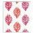 Sample - The House of Scalamandré Coral Reef Embroidery Fabric, Passion Fruit For Sale