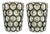 Mid-Century Modern Glass Wall Lights from Limburg, Germany, 1960s, Set of 2 For Sale