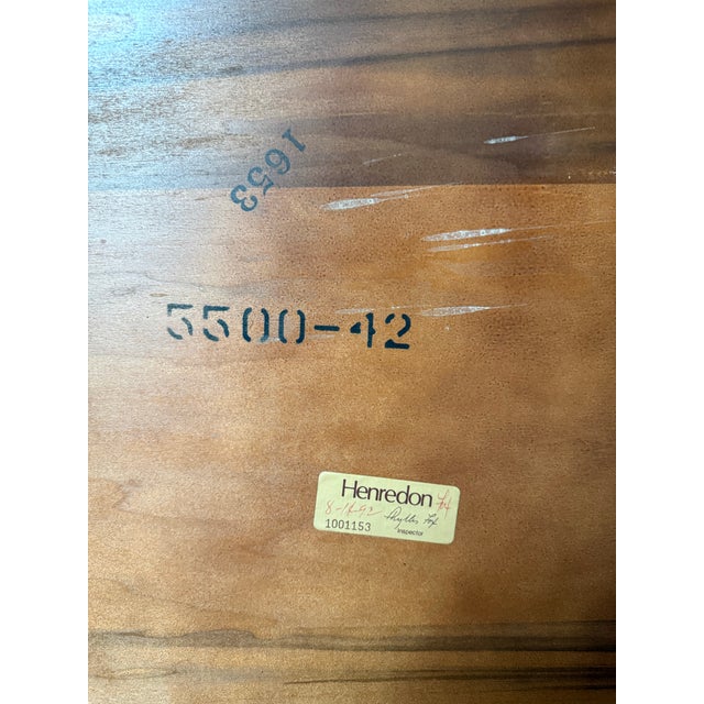 Vintage Henredon Mahogany Clawfoot or Claw Foot Side/End Table For Sale - Image 11 of 11