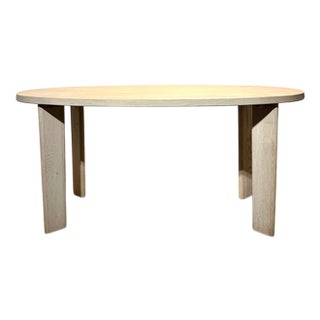 Oak Dining Table by Pascal Naessens For Sale