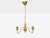 Swedish Modern, Pendant Light, Brass, Wood, Sweden, 1940s For Sale - Image 9 of 10