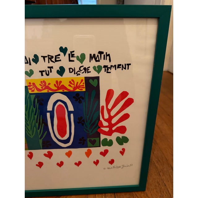 Printmaking Materials 1980s Henri Matisse "Les Mille Et Une Nuits" (The Thousand and One Nights) Lithograph For Sale - Image 7 of 10