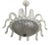 Medusa Ceiling Light attributed to Barovier & Toso, 1950s For Sale