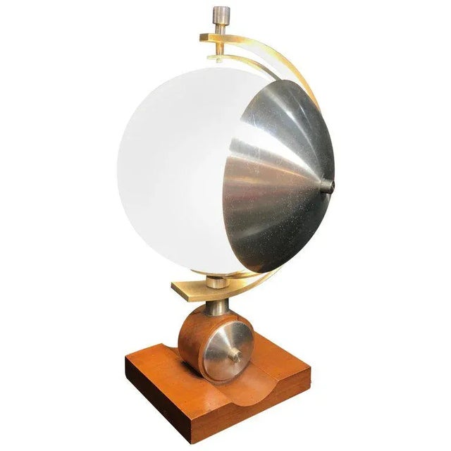 1960s Italian Space Age Turn Able Table Lamp For Sale - Image 9 of 9