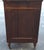 19th Century American Empire Mahogany Rolling Bedside Cabinet W/ Glass Top and Lock For Sale - Image 10 of 12