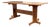 Italian Fratino Dining Table in Wood and Brass, 1950s For Sale