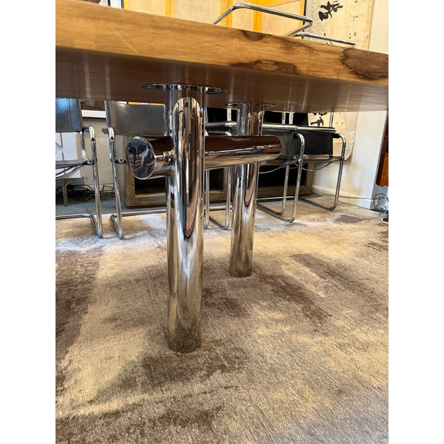 Wood Egg Collective Kenny Dining Room Table For Sale - Image 7 of 12
