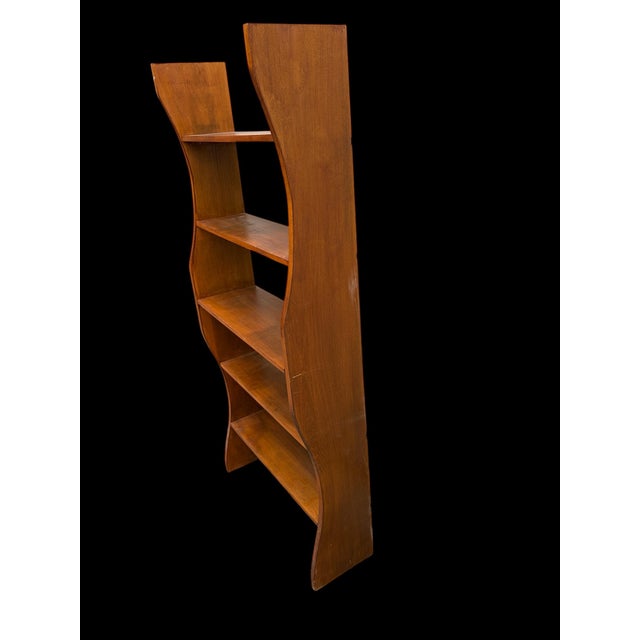 Vintage Wood Shelf, 1960s For Sale - Image 4 of 9