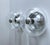 Metal Vintage Space Age Glass Sconces from RZB, 1970s, Set of 2 For Sale - Image 7 of 18