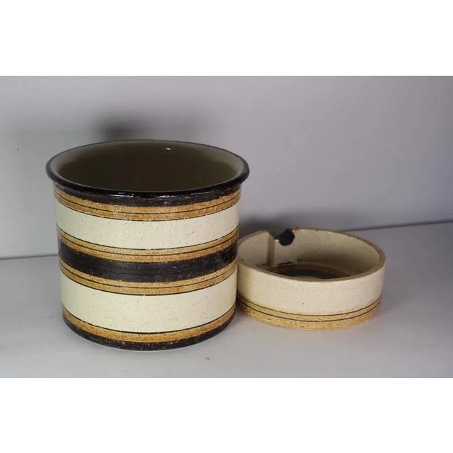 Ceramic Pots by Aldo Londi for Bitossi, Italy, 1970s, Set of 2 For Sale - Image 11 of 12