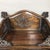 Wood Vintage Chinese Huali Rosewood Altar Shrine Cabinet With Intricate Relief Carvings For Sale - Image 7 of 9