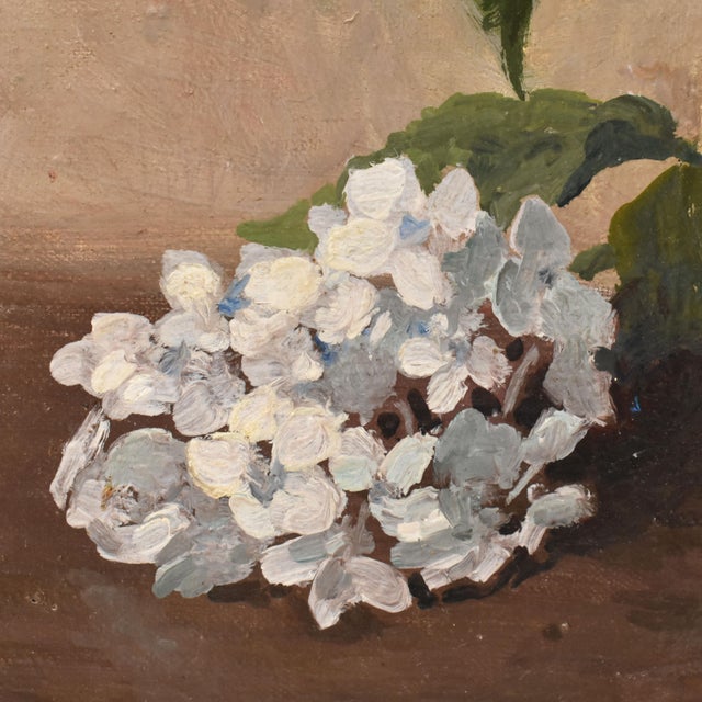 Early 20th Century Henri-Émile Rogerol, Flowers Vase, 1900s, Oil Painting on Canvas, Framed For Sale - Image 5 of 11
