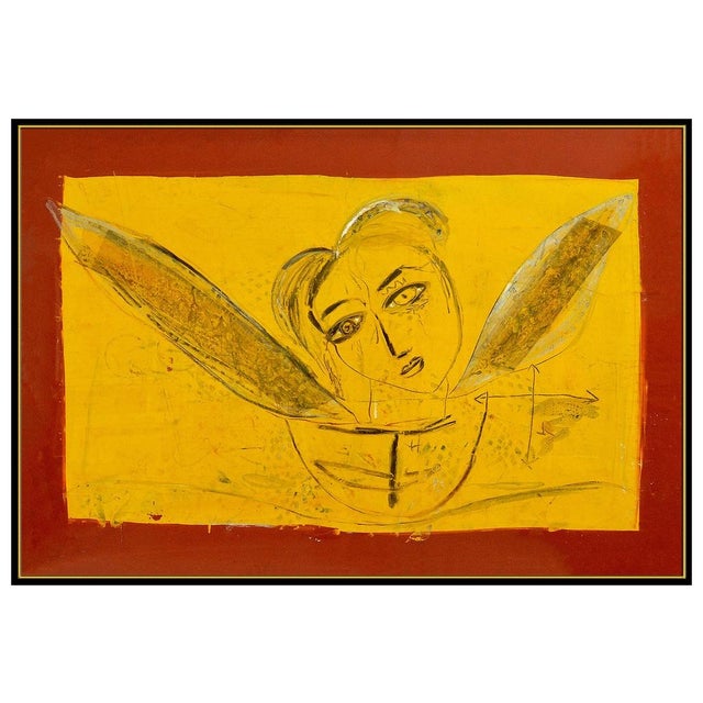 Expressionism 1990s Guardian Angel, Jamali For Sale - Image 3 of 5