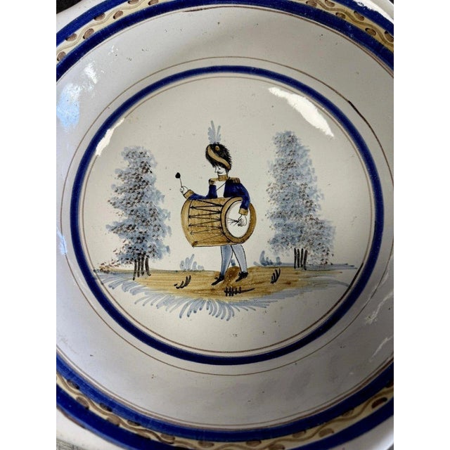Large Earthenware Centerpiece Platter For Sale - Image 5 of 6