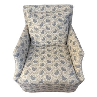 Lee Industries Swivel Chair, Attributed For Sale