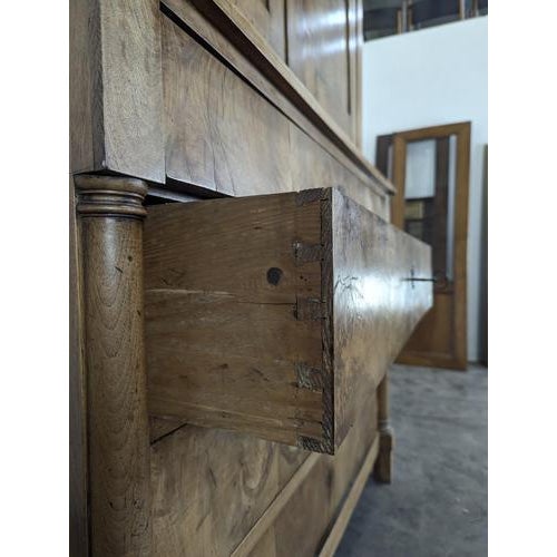Empire Walnut Sideboard and Chest of Drawers For Sale - Image 5 of 11