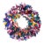 Ribbon Christmas Holiday Wreath, 1980's For Sale