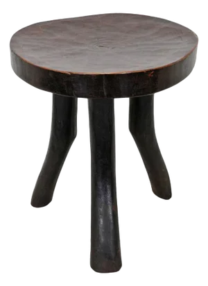 Vintage Luo Wood Stool