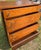 Basset Furniture Mid Century Modern MCM Trimline Gunstock Walnut Dresser For Sale In Atlanta - Image 6 of 8