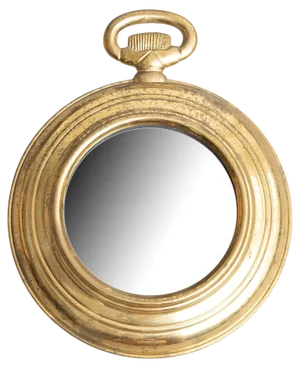 Mid-Century Spanish Metal Mirror, 1950s