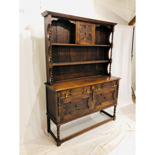 Early 20th Century Antique Jacobean Hutch Chairish