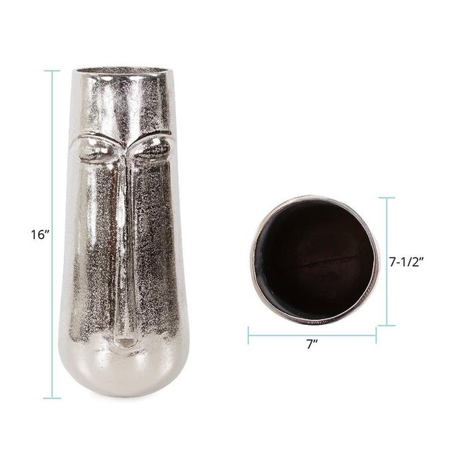 Silver Bayani Vase- Large For Sale - Image 8 of 10