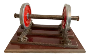 Spoke Wheel Model of Railway on Tracks, 1930s