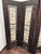Antique Chinese Carved Rosewood Folding Screen With Hand-Embroidered Silk Landscape Panels, Late Qing / Early Republic For Sale - Image 4 of 12
