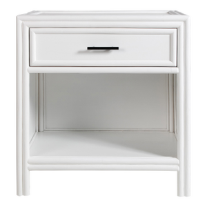 Capri End Table in White
