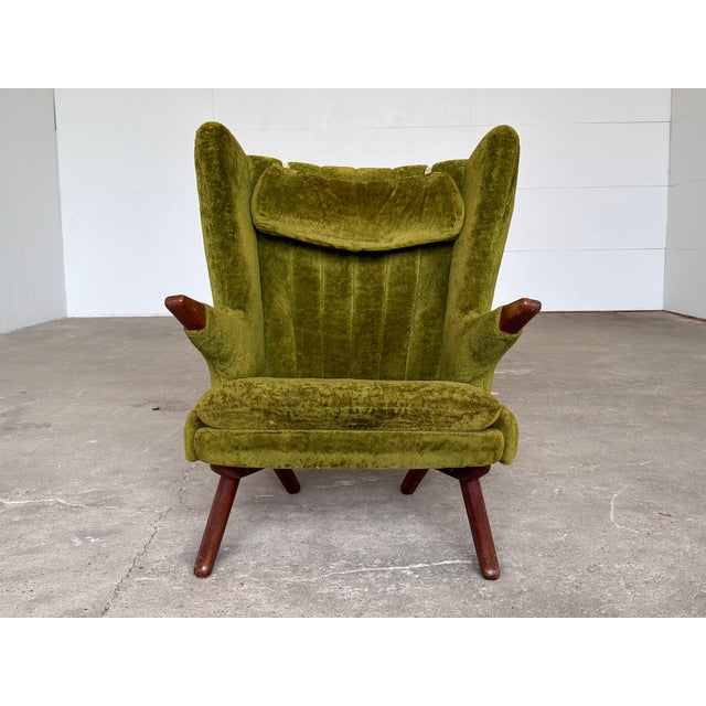 Mid-Century Modern Model 91 Bear Lounge Chair in Teak by Svend Skipper, 1950s For Sale - Image 4 of 16
