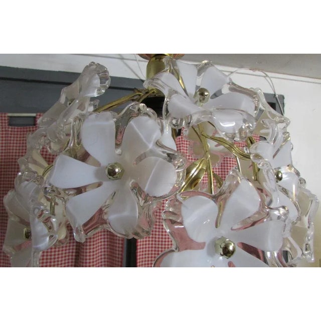 1980s German Acrylic Glass Suspension Lamp, 1980 For Sale - Image 5 of 10