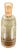 Glass Perfume Bottle with Gold Lid For Sale