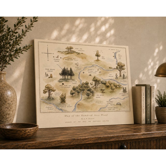 Introduce an enchanting masterpiece of literary heritage into your home with this large, archival museum-grade fine art...