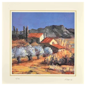 After Nicholas Verrall, Landscape, Lithograph, Late 20th Century