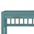 David Francis David Francis Furniture for Chairish Colony Desk, Aegean Teal For Sale - Image 4 of 4