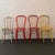 1940s Industrial Painted Steel Café Dining Chairs- Set of 4 For Sale - Image 4 of 9