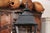 Black Early 20th Century French Iron and Glass Lantern, Wired for the USA For Sale - Image 8 of 12