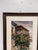 1990s Luis Balcony Limeno Framed Watercolor, Circa 1999 For Sale - Image 5 of 12