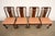 1980s Drexel Heritage Hollywood Regency Chinoiserie Sculpted Mahogany Dining Chairs, Set of Four For Sale - Image 5 of 14