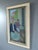 1960s Mid-Century Modern 'Cafe Corner' Vintage Swedish Original Figurative Interior Oil Painting, Framed For Sale - Image 5 of 10
