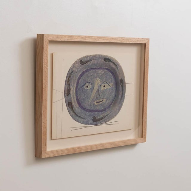 Pablo Picasso 1948 Framed Lithographic Plate, Céramiques De Picasso For Sale - Image 4 of 7