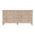 Spritely Home Accent Furniture Flagstaff 64 in. W Rectangular Wood 8 Drawer Dresser, Desert Sand For Sale - Image 4 of 8