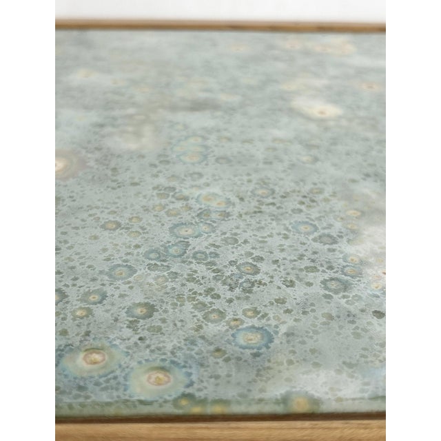 Wood Scandinavian Wood and Ceramic Table, Sweden, 1970s For Sale - Image 7 of 13