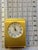 1970s Vintage Tiffany & Co. Swiss Brass Quartz Desk Alarm Clock, Roman Numeral Dial, 1970s For Sale - Image 5 of 12