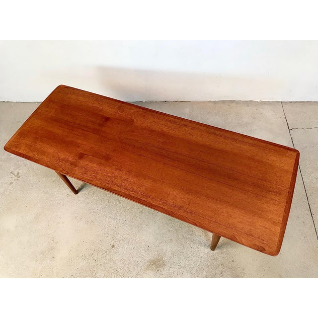 Large Mid-Century Danish Teak Coffee Table, 1960s For Sale - Image 6 of 18