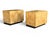 1970s Circa 1970s Burl Wood Nightstands After Milo Baughman – A Pair For Sale - Image 5 of 12