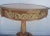 1960s French Style Round Mahogany Pedestal Lamp Table with Ormolu Mounts For Sale - Image 5 of 9