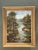 Wood Vintage Monumental Original Everglades Oil Painting on Canvas For Sale - Image 7 of 12
