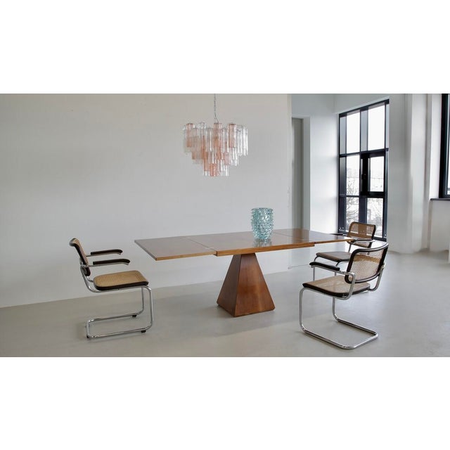 1980s Large Tronchi Murano Glass Chandelier from Made Murano Glass, 1980s For Sale - Image 5 of 6