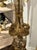 Rare 19th C. French Bell Epoch Gilt Bronze Floor Lamp For Sale - Image 4 of 6